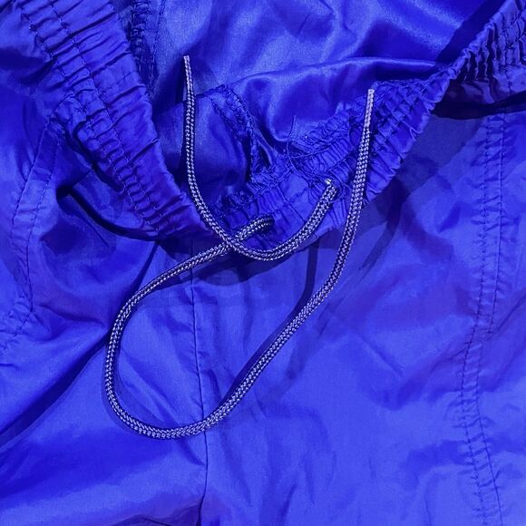 Vintage NIKE Track Pants Men’s Medium Spell Out Nylon 90s Gray Tag Purple Pink - Picture 5 of 8